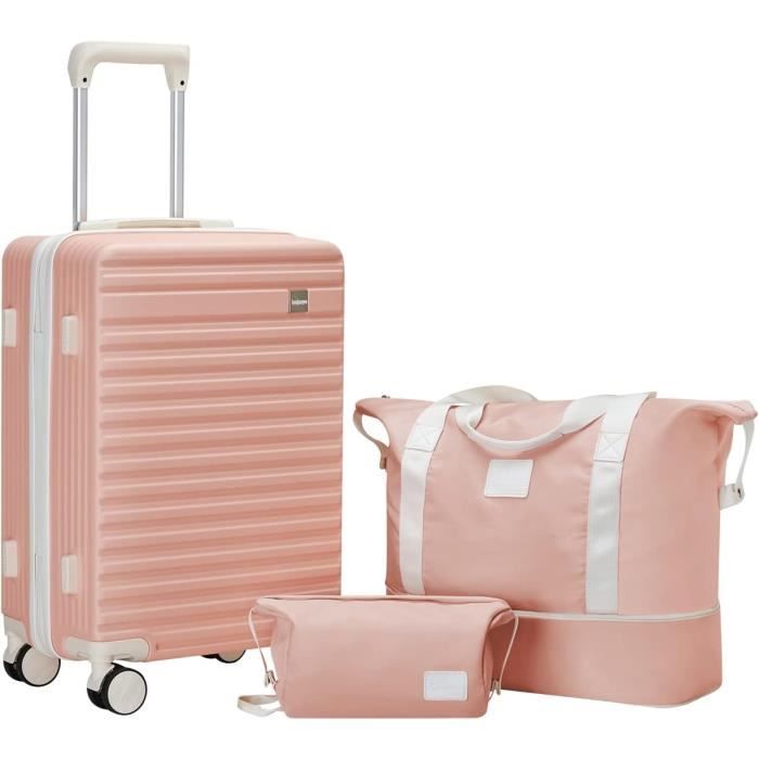 JASLEN - Valise Cabine 55X40X20 légère et résistante Bagage Cabine