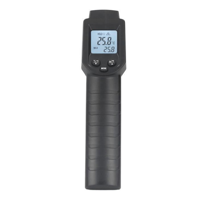 FHE- Thermomètre laser Pistolet de température numérique sans
