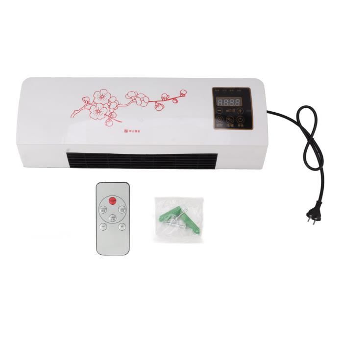 Climatiseur Mural, Radiateur Mural-Chauffage Chaud Et Froid à Double Usage, Petit Ventilateur Mobile, Ventilateur D'air Chaud - Bricolage