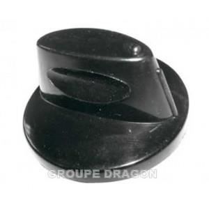 Bouton de commande noir pour plaque de cuisson W…
