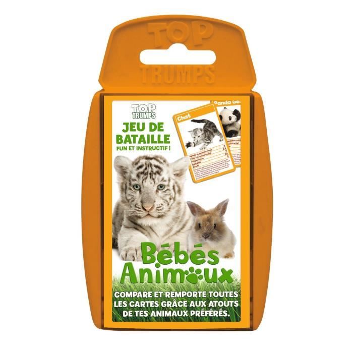 Winning Moves Jeu De Bataille Bebe Animaux Cdiscount Jeux Jouets