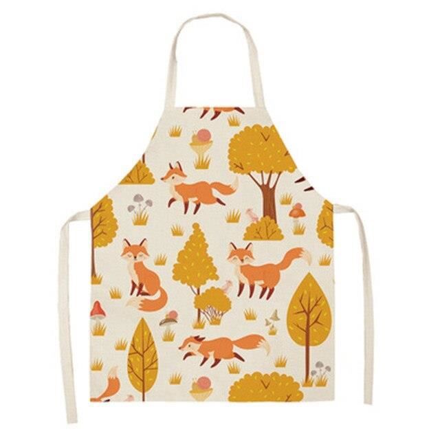 JFAN Tablier De Cuisine Mignon Chat – Tablier Coton Unisexe Pour Cuisine, Barbecue & Peinture