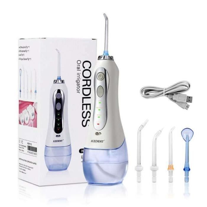 Hydropulseur Buccal SEJOY - 5 Modes De Nettoyage - Irrigateur Dentaire Portable - Neuf