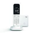 GIGASET Téléphone Fixe CL390 Blanc-1