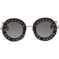 Lunettes de soleil Gucci L aveugle par amour GG0113S 001 Dor