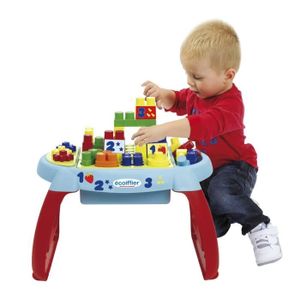 ASSEMBLAGE CONSTRUCTION LES MAXI Table d'Eveil Construction Premier Âge