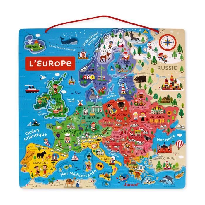 Ulmer Puzzleschmiede - Puzzle Europe: Puzzle 1000 pièces - l'europe Vue de  l'espace la Nuit209 - Cdiscount Jeux - Jouets