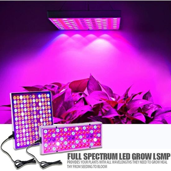 Roleadro 45W Lampe Led Horticole Full Spectrum Croissance Floraison Roleadro 45W Lampe Led Horticole Full Spectrum Croissance Floraison