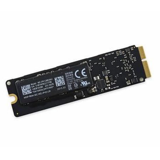 Disque SSD 128GB pour Apple MacBook Air 13″ A1466 (2015/2017) et MacBook  Pro Rétina 13″ A1502 et 15″ A1398 (2015) - Cdiscount Informatique
