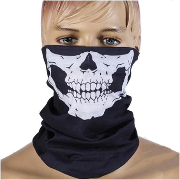 Cache-cou Hawaïen Imprimé Tête De Mort Rose – Multifonction, Respirant, Pour Homme Et Femme | Bandana, Cagoule, Sport, Randonnée, Vélo - 3