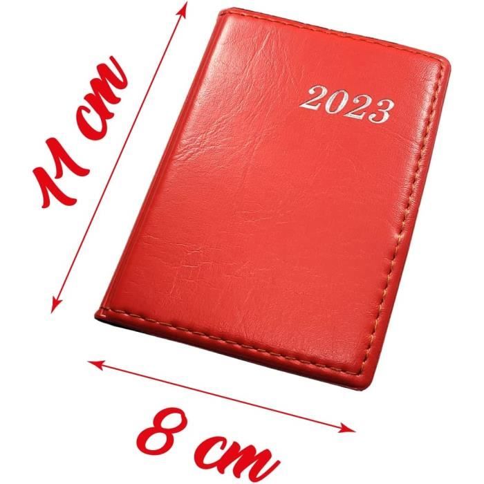 Agenda 2023 - Mini Agenda 2023 hebdomadaire Format Pocket 11 x 8 cm -  Couverture souple - Agenda de sac vertical, avec calendri[699] - Cdiscount  Beaux-Arts et Loisirs créatifs
