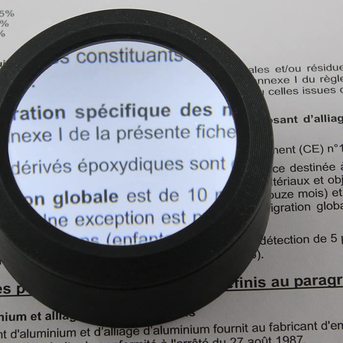 Dioptrie grossissement hotsell