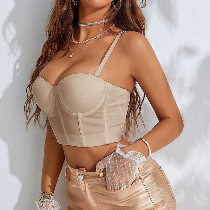 Corset Top Bustier Corset Top Corset Corset Corset Debardeur Corset Top Straps Top couleurs multiples Couleurs multiples Cdiscount Pret a Porter