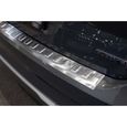 Protection de seuil de coffre chargement en acier adapté pour Audi Q2 2016- [Argent brossé]-2