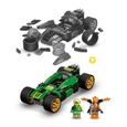 LEGO 71763 NINJAGO La Voiture De Course De Lloyd - Évolution, Jouet de Voiture, avec Figurines Ninja et Guerriers, Enfants 6 Ans-2