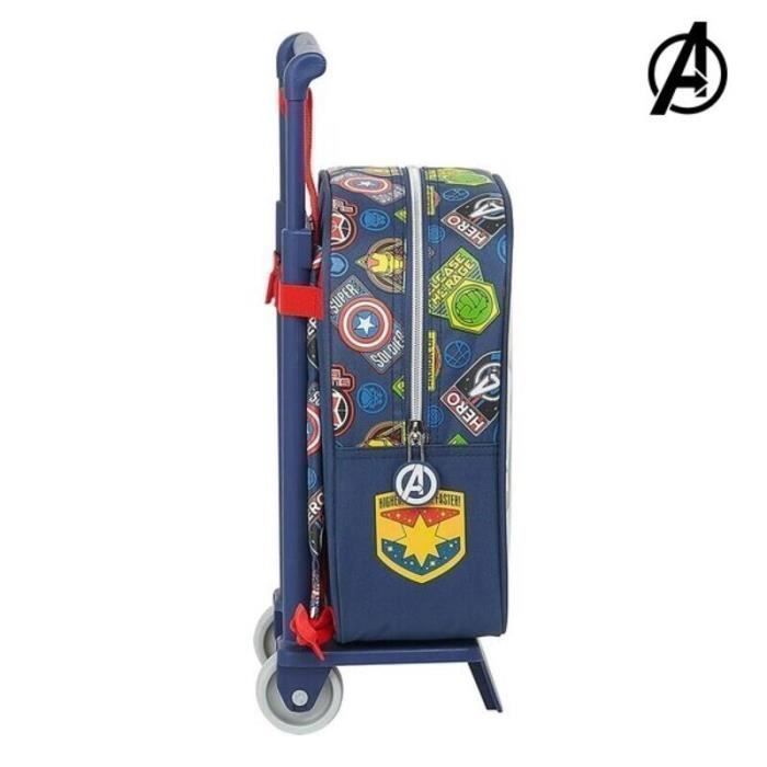 Cartable roulettes 805 The Avengers Heroes VS Thanos Blue marine