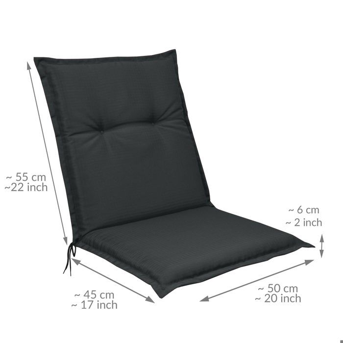 Beautissu Coussin Haut Dossier pour Chaise Jardin 120x50 cm Loft HL – 6 cm Rembourrage Extra Doux & Résistant à la Lumière UV – Confortable Coussin Assise Fauteuil Jardin Exterieur Vert Foncé Beautissu Coussin Haut Dossier pour Chaise Jardin 120x50 cm Loft HL – 6 cm Rembourrage Extra Doux & Résistant à la Lumière UV – Confortable Coussin Assise Fauteuil Jardin Exterieur Vert Foncé