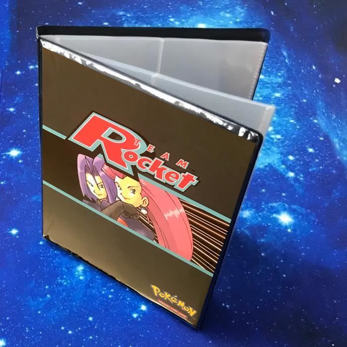 Classeur de rangement Pierre badge Roche arène livret album binder carnet  portfolio range-carte 208 cartes de collection pokémon - Collecstore