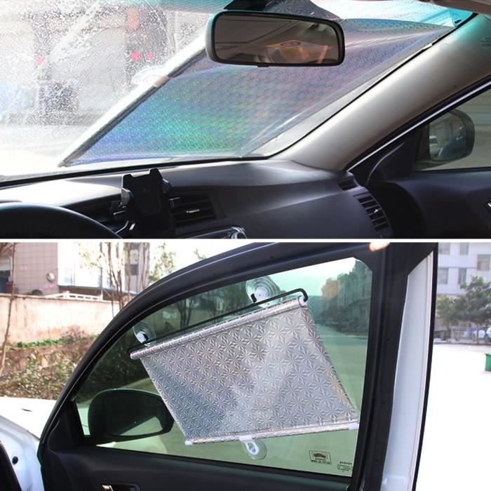 Pare-soleil en tissu pour porte et fenêtre de camping-Car, 24x16 pouces,  pour entrée de voiture, rideau de v - Cdiscount Auto