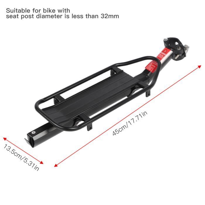 Porte-bagages Arrière Pour Moto Harley XL883 / 1200 - Support Universel, Argent Ou Noir, Sans Perçage