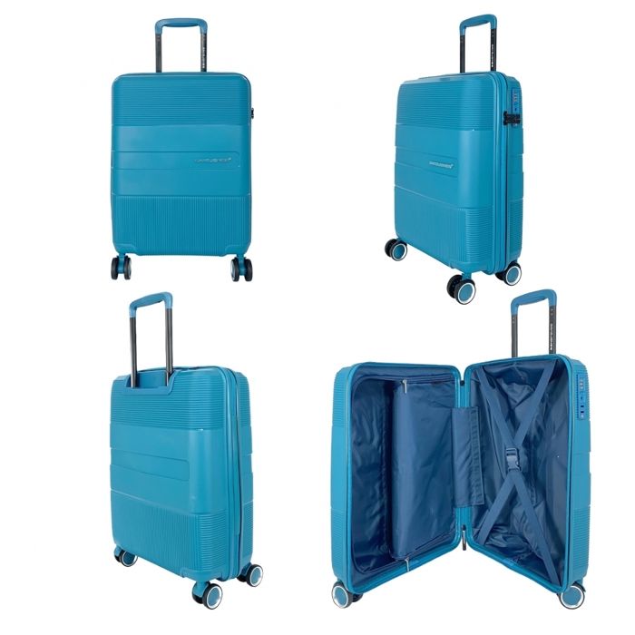 Valise Rigide Valises Bleu Cerise David Jones Valise Bleu Cerise
