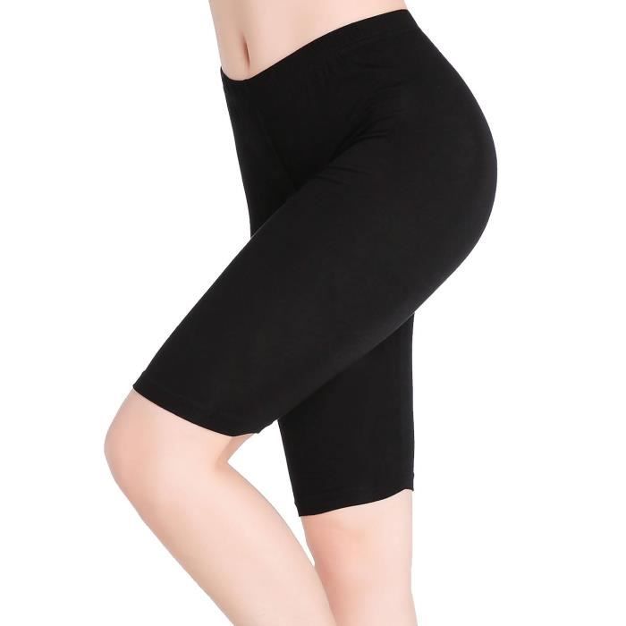 Femmes Under longueur au genou Shorts Jupe Leggings souple