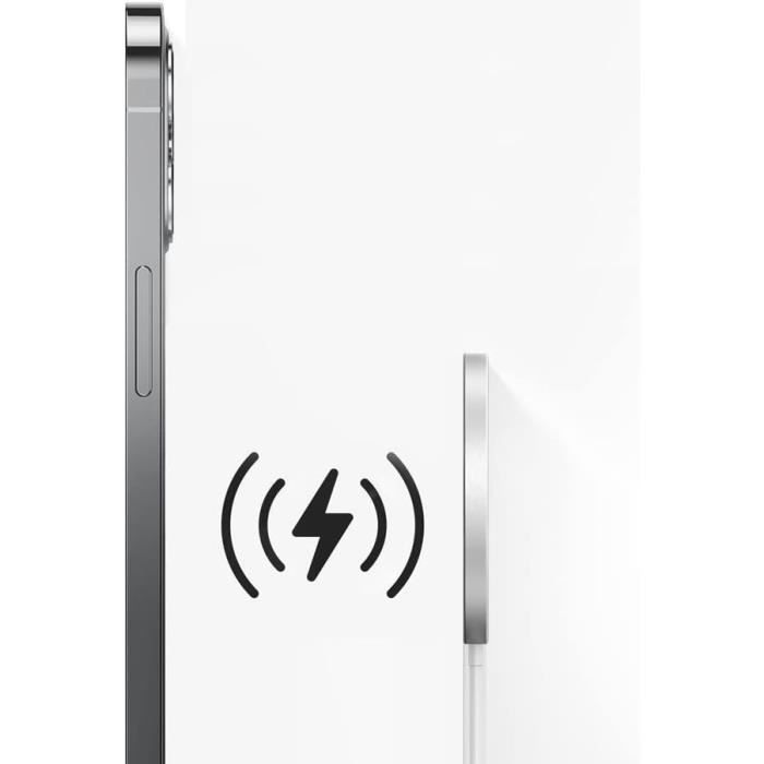 Chargeur à Induction Blanc Compatible pour Apple iPhone XS MAX