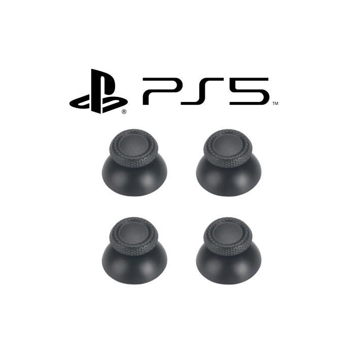 Lot De 2 Joysticks De Remplacement Pour Manette PS4 - Stick Analogique Noir Neuf