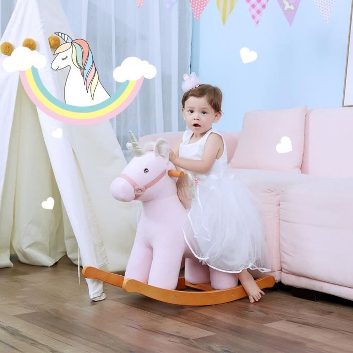 licorne a bascule cdiscount