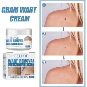 Crème Anti-verrues 7 Jours - Huile De Tournesol, Acide Salicylique, 50g, Pour Hommes Et Femmes, Neuf