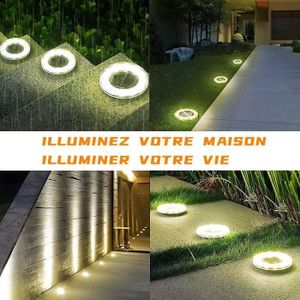Applique Murale étanche à LED Ronde Pour Extérieur Au Design Moderne
