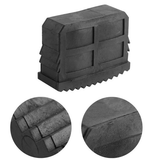 2 pièces//paire de remplacement de pieds en caoutchouc d/'échelle en aluminium pour le chantier de construction à domicile Remplacement des pieds d/'échelle couvertures d/'échelle