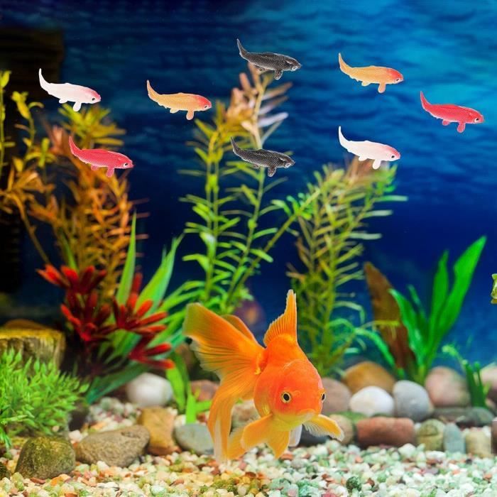 Petite résine rouge poisson rouge Mini poisson rouge figurines résine rouge  poisson jouet ensemble animaux marins jouets fée jardin accessoires  miniature pour décoration intérieure bricolage artisanat