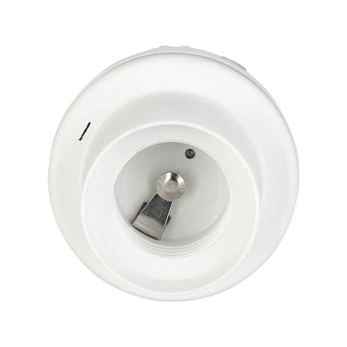 Adaptateur Culot E27 Vers Prise US - 2 Pièces - Pour Lampe Europe Vers USA - Voyage