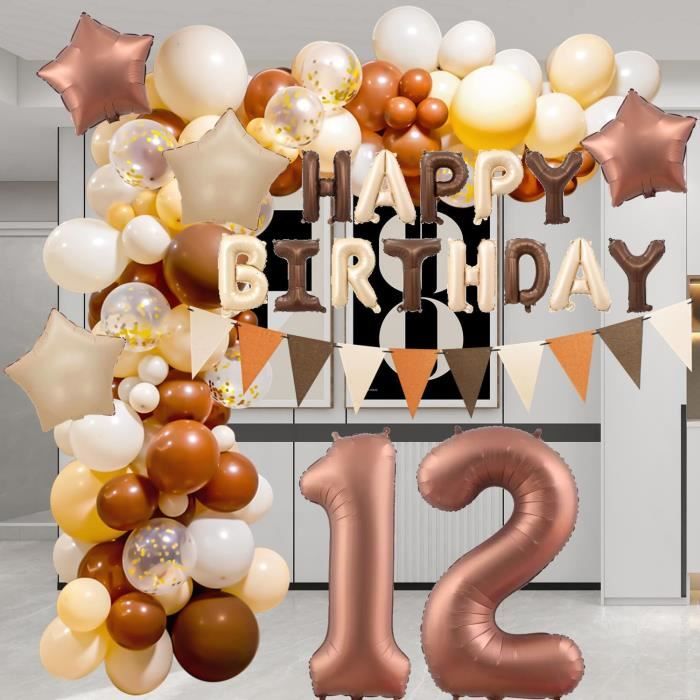 LOOK-6 Ans enfant garçon fille fête d'anniversaire décor Ballon de papier  d'aluminium de 32 pouces - Cdiscount Maison