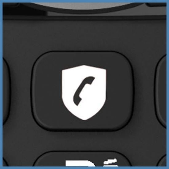 Téléphone Sans Fil Alcatel F860 Duo Noir – Bloque Les Appels Indésirables