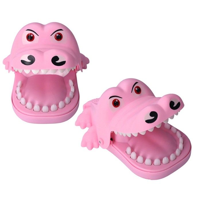 Jouets Dents de Crocodile Jeux pour Enfants, Crocodile Mordant les Doigts Jeux de Dentiste Fu