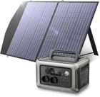 Générateur solaire portable ALLPOWERS R600, batterie 299Wh avec panneau solaire 100W, station d'énergie 600W pour camping et