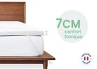 Surmatelas Ferme 7cm 160x200 - MELLO - Fabriqué en France