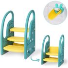 BRAND Onasti Marchepied pour enfants, marchepied réglable en hauteur en trois étapes pour bébé, main courante confortable