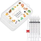 COSM'ETHICS Jenna® | 4pcs Brosse Offerte bebe seringue nasale 10ml | mouche bébé Irrigation nasale enfant rinçage sinus hygiène