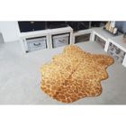 Tapis salon PEAU DE BÊTE girafe DEBONSOL - 70x100cm