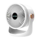 KJEHOME Ventilateur puissant à tête secouante portable domestique - Blanc