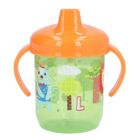 Omabeta Gobelet d'entraînement pour bébé Gobelet Portable pour bébé, 260ml, motif Animal de dessin puericulture coffret Vert 260ml