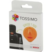 T-Disc de service orange pour cafetière TASSIMO Bosch Siemens - Accessoire détartreur