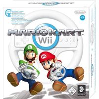Mario Kart Wii + volant wii wheel