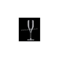 flûte à champagne incassable SAN transparente 150 cc par 6 - Transparent ou cristal