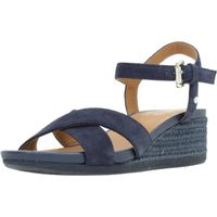 Sandale - nu-pieds GEOX 134157 Bleu - Femme - Compensé - Boucle de serrage