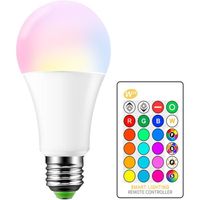 Ampoule LED E27 RGBW 15W Lampe Couleur Changement blanc froid