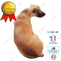 TD® Drôle 3D Dog Imprimer Coussin Coussin créatif mignon poupée en peluche cadeau Home Décor appshopee 220181452